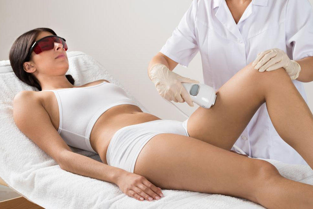 Ingrown hair removal for the bikini area