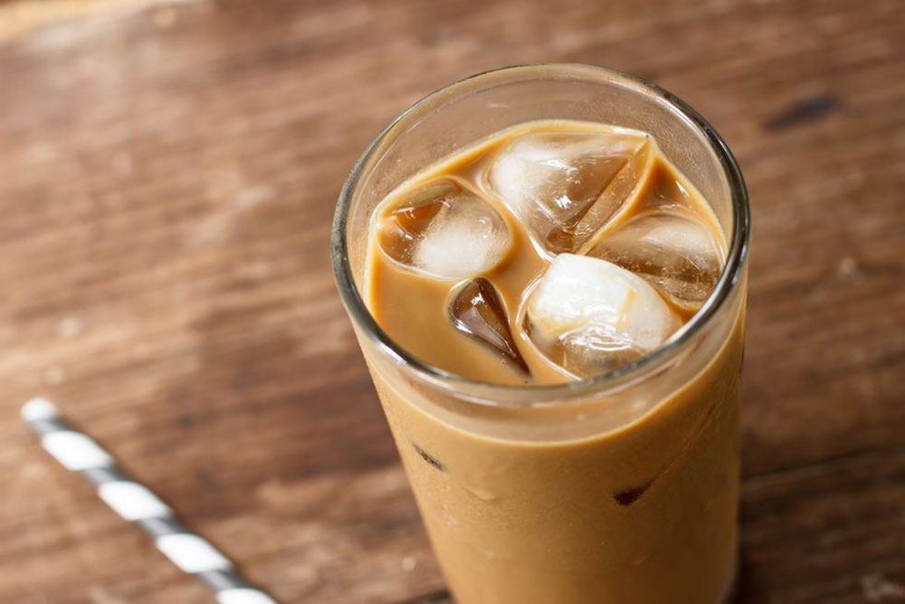 Where did iced coffee come from?